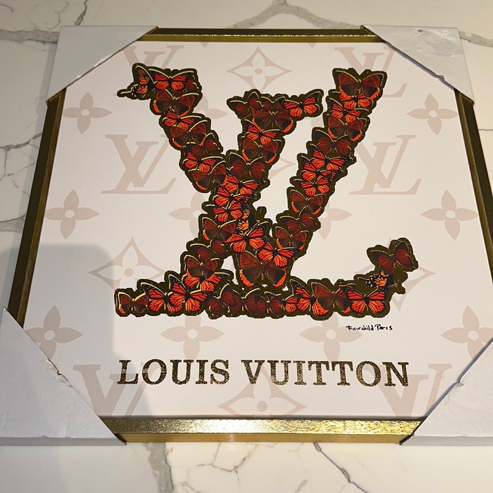 Fairchild Paris Louis Vuitton Monarch Butterfly Print